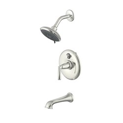 UF79603 Brushed nickel ULTRA Z Collection Single Handle Tub and Shower Trim ,