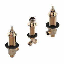UFP-RTR Brass ULTRA 3 Hole Roman Tub Faucet Valve for Z Collection ,