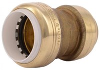 UIP4020 Cash Acme 1 in CTS X 1 in PVC - Transition Coupling ,UIP4020,SBPCG