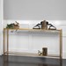 Uttermost Hayley Gold Console Table - UTT24685