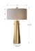 Uttermost Maris Gold Table Lamp - UTT27548