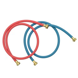 8212545rp Whirlpool 5 Red & Blue Inlet Hoses 2 Pack 