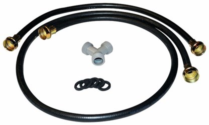 W10044609A Steam Hose Kit For Duet/ Cabrio/ Perf Series/ Bravos. Includes Ybrass Adapter, 3 Hoses &amp; O-Rings ,
