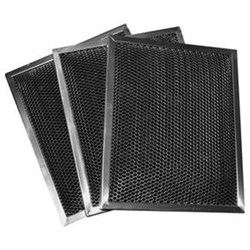 W10355450 Charcoal Hood Filter 3 Pack ,