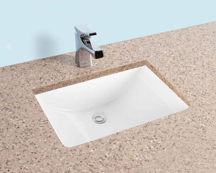 20 in X 14 in Rectangular Under-Mount Lavatory Winfield