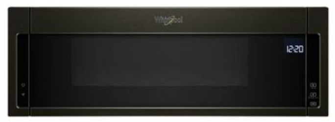Wml75011Hv Whirlpool Black Stainless Low-Profile Mhc; 10 Height 1.1 Cu Ft ,