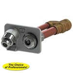 65 Wall Hydrant C Inlet 6 Inch Rough Brass ,