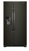 Whirlpool Black Stainless Steel 25 Cu Ft, 36 In Width, Led Lighting, Dual Pad Dispenser, Can Caddy Refrigerator - WRS325SDHV