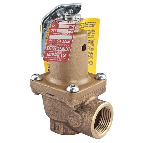 Watts Regulator Company 174A030 3/4 NLF 3/4 In 30 Psi Bronze Hot