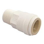 3501b-1006 Lf Male Connector-pb 1/2 Cts X 3/8 In Mpt Plastic Male Connector 