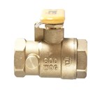 LF 1 LF IT6300 1 LEAD FREE BALL AND WASTE BALL VALVE WITH NPT THREADED END CONNECTIONS ,