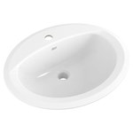 0475047020 A/S Aqualyn White 1 Hole Counter Top Bathroom Sink ,4.75047020047504E+26