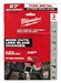 48390711 Milwaukee Extreme 27 in Thin Metal Band Saw Blade 12/14 TPI 3PK Sub Compact - MIL48390711