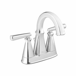 Edgemere&#174; 4-Inch Centerset 2-Handle Bathroom Faucet 1.2 gmp/4.5 L/min With Lever Handles ,