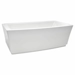 Townsend&#174; 68 x 36-Inch Freestanding Bathtub Center Drain With Integrated Overflow ,A2691004020,2691004020