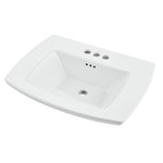 0445.004.020 Edgemere Sink Top 4 Ctr-White ,4450040200445400000