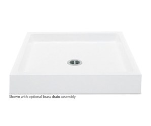 3642PAN-WH Aquatic White Center AcrylX Rectangular Everyday Shower Pan ,MFGR VENDOR: AQUATIC,PRCH VENDOR: AQUATIC,138NS59914