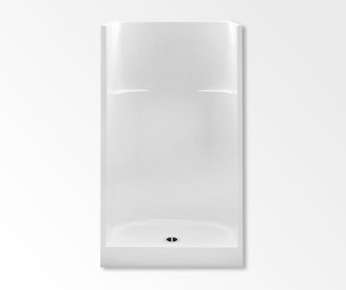 1363C-WH  1363C White 1363C Alcove Shower 