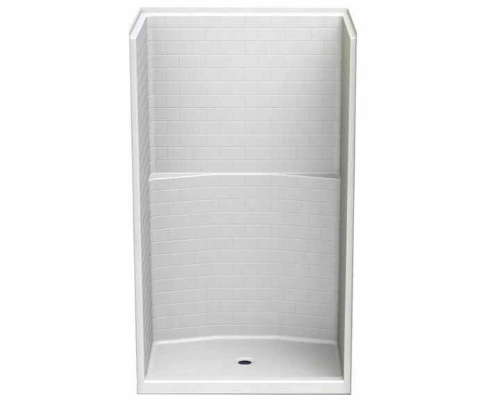 14834STT-WH  14834STT White 14834STT Alcove Shower 