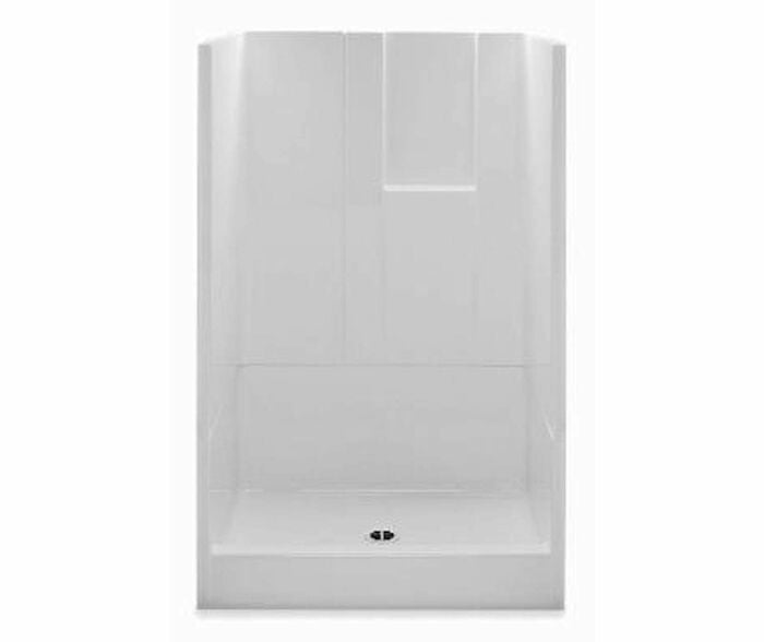 1483NTRI-WH  1483NTRI White 1483NTRI Alcove Shower 