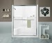 160344Psl-Wh Aquatic White Acrylx Alcove Right Seat Left Drain Everyday Remodeline Sectionals Shower - LA160344PSLWH