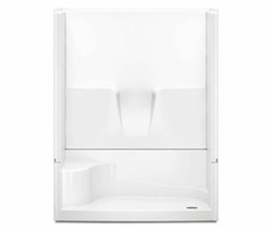 160344PSL-WH  160344PSL White 160344PS Alcove Shower ,
