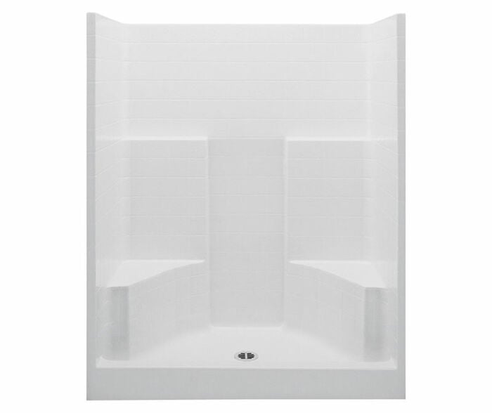 1603CTGN-WH  1603CTGN White 1603CTGN Alcove Shower 