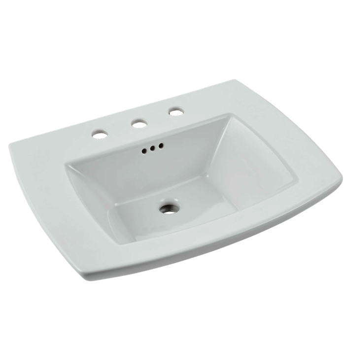 Edgemere 8-Inch Widespread Pedestal Sink Top 