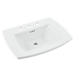 0445.008.020 Edgemere Sink Top 8 Ctr-White 