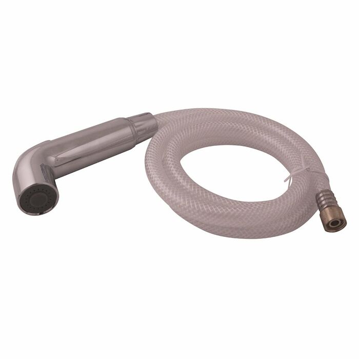 As America Inc As Sidespray Hose For Kitchen Faucet Polished Chrome