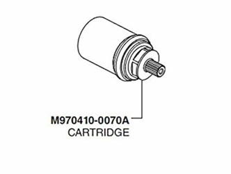 M970410-0070a D-w-o Cartridge For Ru101ss And Ru101 