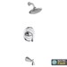 Fluent&amp;#174; 2.5 gpm/9.5 L/min Tub and Shower Trim Kit With Showerhead, Double Ceramic Pressure Balance Cartridge With Lever Handle - ATU186502002