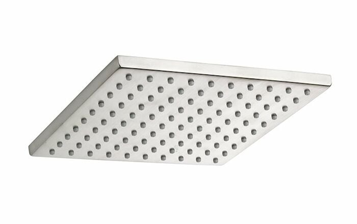 8" SQUARE RAIN SHOWERHEAD-SATIN NICKEL 