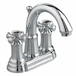 Portsmouth 4-In. Centerset 2-Handle Crescent Spout Bathroom Faucet 1.2 GPM with Cross Handles ,7420.221.002,7420221002,green,WATER EFFICIENT,WATERSENSE