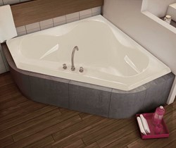 MAAX 100053-103-001 TRYST AEROEFFECT W/ AIR PUSH CONTROL WHITE Bath 623163527674 ,