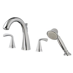 Fluent&#174; Bathtub Faucet With  Lever Handles and Personal Shower for Flash&#174; Rough-In Valve ,012611277146,T186901002