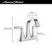 Crawford™ 4-Inch Centerset 2-Handle Bathroom Faucet 1.2 gpm/4.5 L/min With Lever Handles - A7612207295