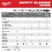 48-73-2041 Milwaukee Clear High Performance Safety Glasses With Gasket (Polybag) - MIL48732041