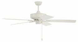 OP52W5 52 in Outdoor Pro Plus Ceiling Fan W/Blades White ,647881224653