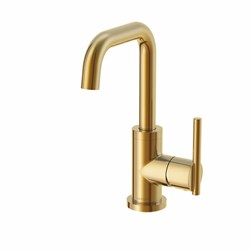 Parma 1H Lavatory Faucet w/ Metal Touch Down Drain 1.2gpm Brushed Bronze ,