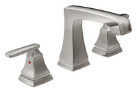 Delta Ashlyn&#174;: Two Handle Widespread Bathroom Faucet with EZ Anchor&#174; ,3564-SSMPU-DST