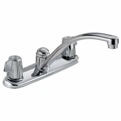 Delta 2100 / 2400 Series: Two Handle Kitchen Faucet ,
