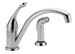 Delta Collins™: Single Handle Kitchen Faucet with Spray - DEL441DST