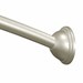 Brushed nickel adjustable curved shower rod - MOEDN2160BN