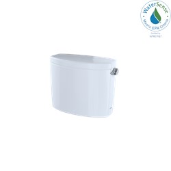 TOTO® Drake® II and Vespin® II, 1.28 GPF Toilet Tank with Right-Hand Trip Lever, Cotton White - ST454ER#01 ,ST454ER#01