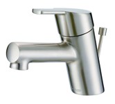 Amalfi 1H Top Control Lavatory Faucet Single Hole w/ Metal Pop-Up Drain 1.2gpm Brushed Nickel ,
