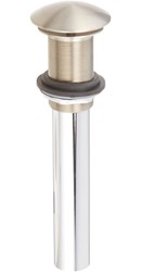 1 1/4&quot; Drain without Overflow with Cover &amp; Grid Strainer Brushed Nickel ,D495082BN