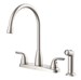 Viper 2H High Arc Kitchen Faucet w/ Spray 1.75gpm Stainless Steel - GERG0040167SS
