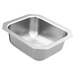14.5 x 12.5 stainless steel 20 gauge single bowl sink Stainless steel sink