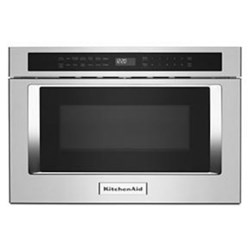 Kitchenaid Stainless 24 Undercounter Bi Microwave Drawer, 1.2 Cu Ft, 950 Watts, Sensor Cooking, Lcd Display, Auto Open Drawer Built-In Microwave ,